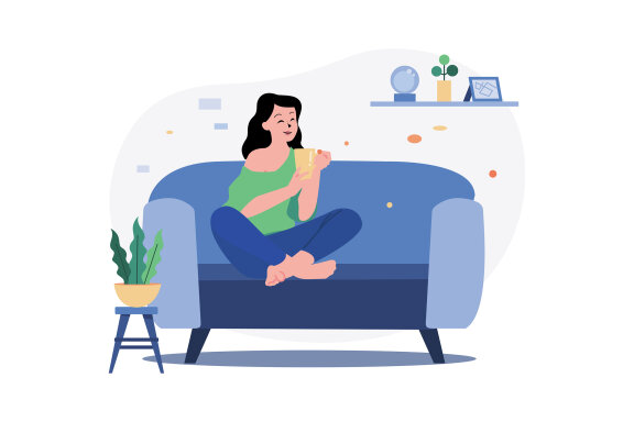 M668_Social Distancing Illustration Pack