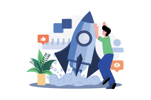 M666_Business Strategy Illustration Pack