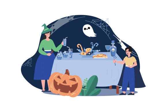 M663_Happy Halloween Illustration Pack