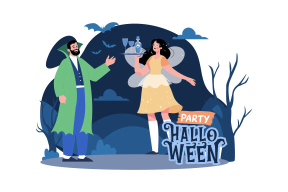 M663_Happy Halloween Illustration Pack