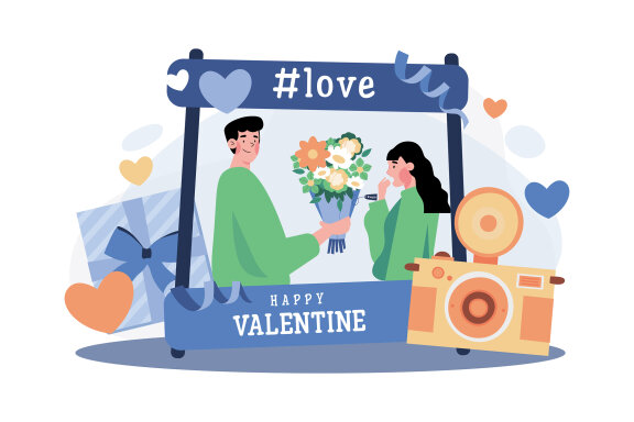 M660_Valentine's Day Illustration Pack