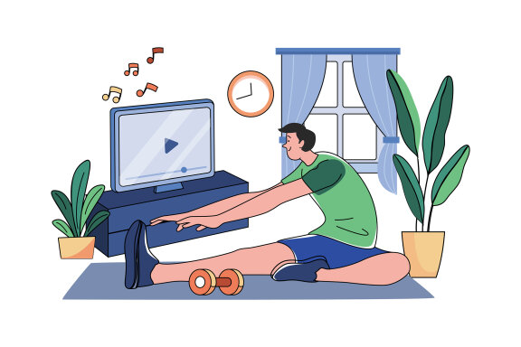 M658_People In Lockdown Illustration Pack