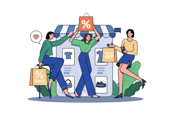 M656_Cyber Monday Illustration Pack