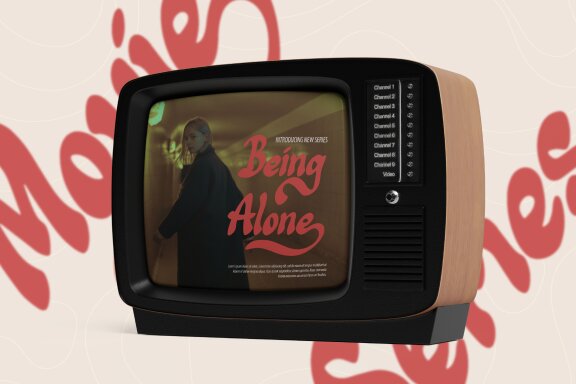Thiemyshine | Retro Script Display