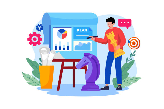 M645_Strategic Planning Illustration Pack