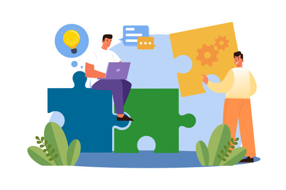 M643_Business Teamwork FREE Illustration Pack