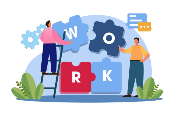 M643_Business Teamwork FREE Illustration Pack