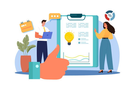 M643_Business Teamwork FREE Illustration Pack