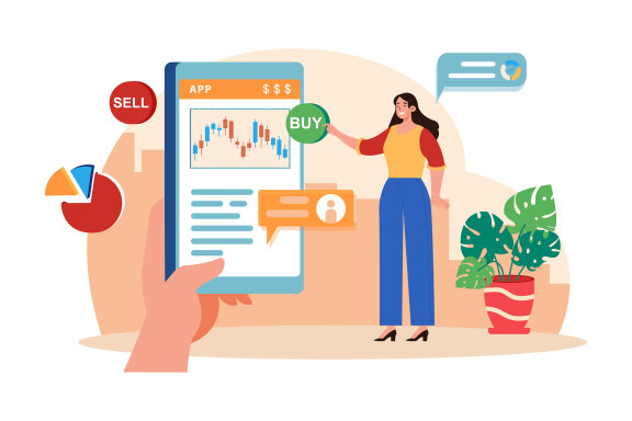 M642_Stock Market FREE Illustration Pack