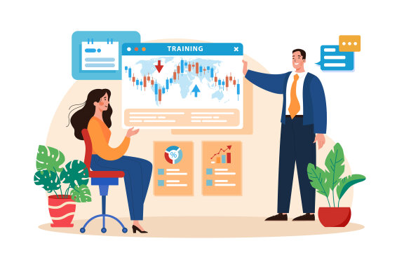M642_Stock Market FREE Illustration Pack