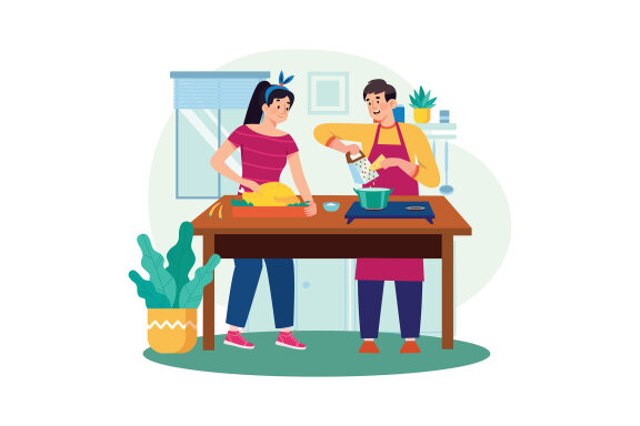 M638_Cooking & Kitchen Illustration Pack