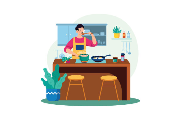 M638_Cooking & Kitchen Illustration Pack