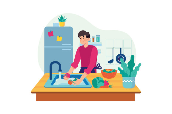 M638_Cooking & Kitchen Illustration Pack