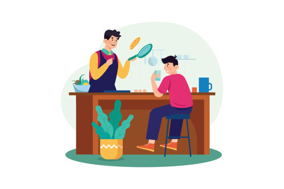 M638_Cooking & Kitchen Illustration Pack
