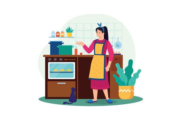 M638_Cooking & Kitchen Illustration Pack