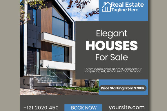 Premium Real Estate Instagram Post Templates
