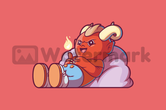 Lazy Devil!