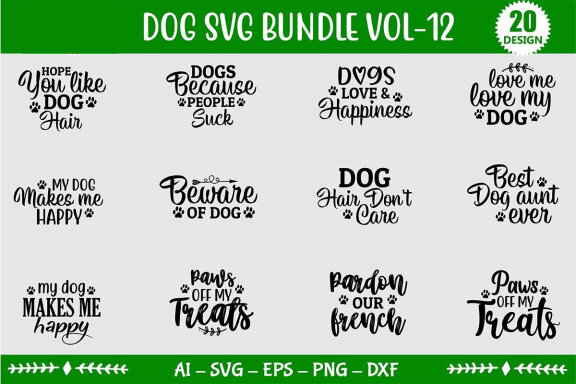 Dog SVG Bundle