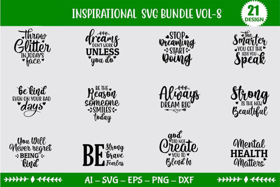 Inspirational SVG Bundle