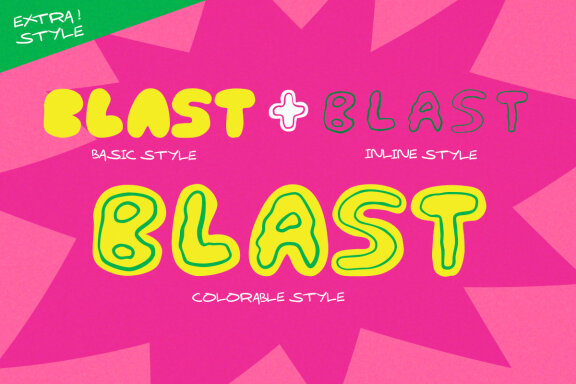 Lucky Pop! Display Font 