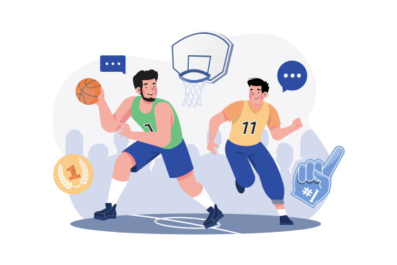 M629_Sports Activity Illustration Pack 1