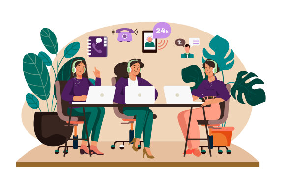 M628_Customer Support Illustration Pack 2