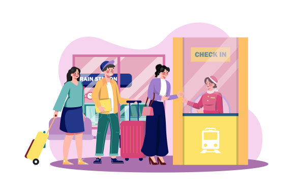 M627_Vacation Travel Illustration Pack 1