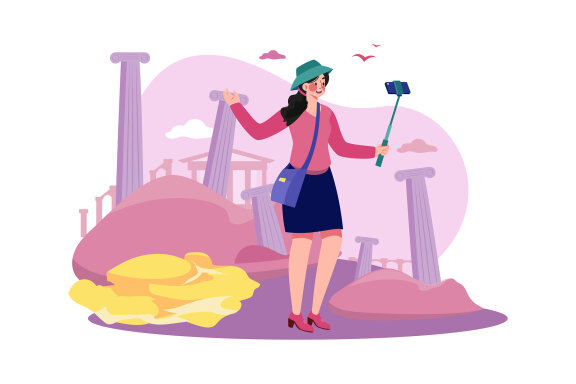 M627_Vacation Travel Illustration Pack 2