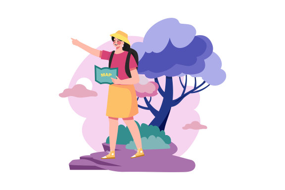 M627_Vacation Travel Illustration Pack 2