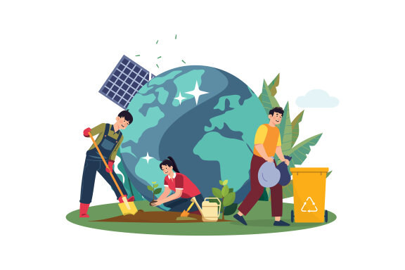 M622_Environmental Problems Illustration Pack 1