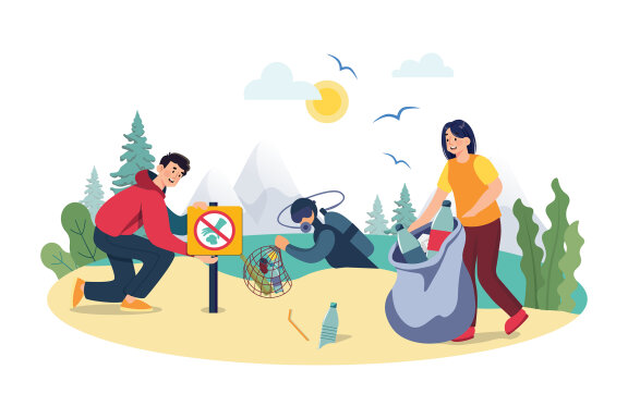 M622_Environmental Problems Illustration Pack 2