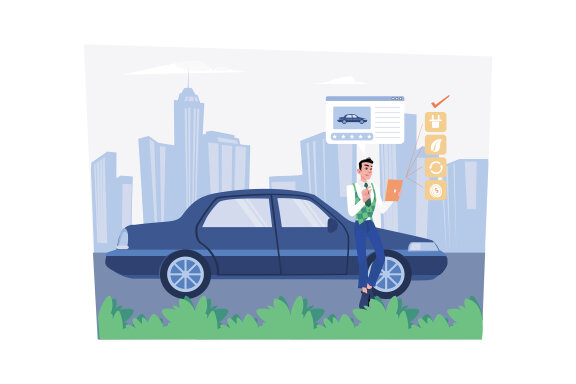 M619_Electronic Vehicle Illustration Pack