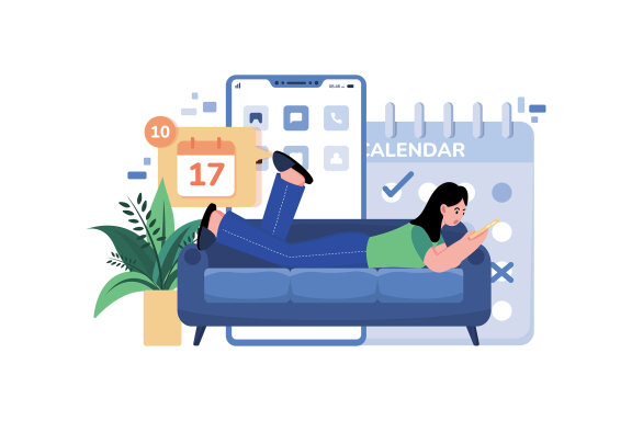 M616_Appointment Scheduling Illustration Pack