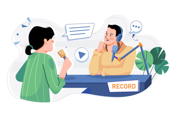 M611_Live Podcast Illustration Pack