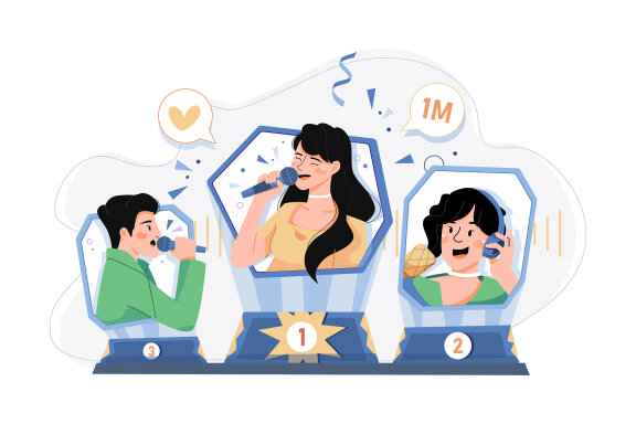 M611_Live Podcast Illustration Pack