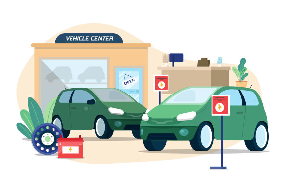 M608_Electronic Vehicle Illustration Pack