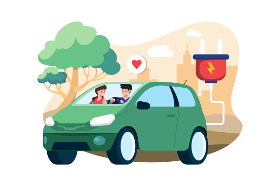 M608_Electronic Vehicle Illustration Pack