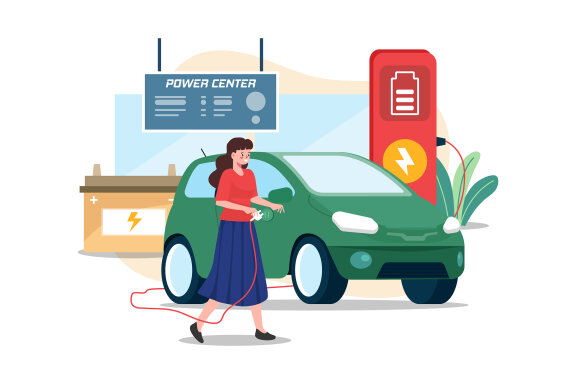 M608_Electronic Vehicle Illustration Pack