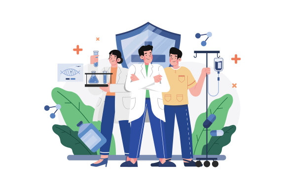 M604_World Health Day Illustration Pack