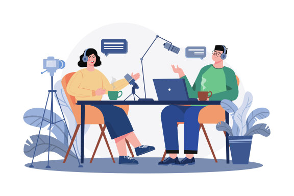 M598_Live Podcast FREE Illustration Pack 1