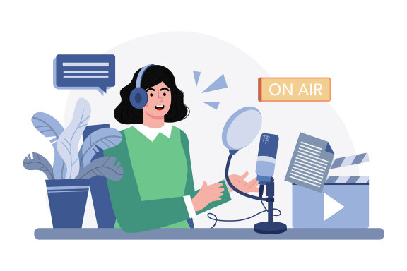 M598_Live Podcast FREE Illustration Pack 1