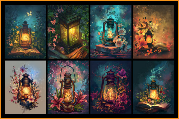 Magic Lantern Coloring Pages