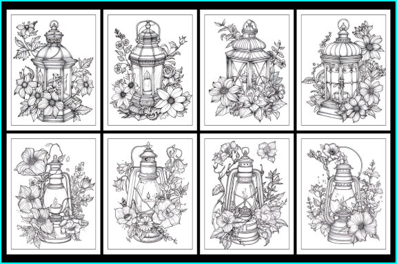Magic Lantern Coloring Pages