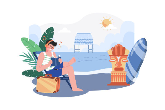 M586_Summer Holiday Illustration Pack