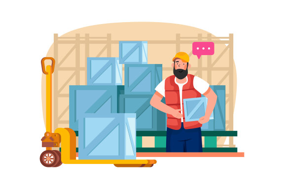 M582_Delivery Service Illustration Pack