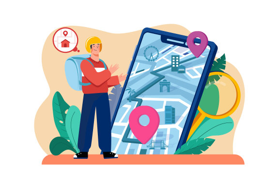 M582_Delivery Service Illustration Pack