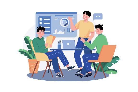 M577_Business Activities Illustration Pack