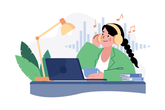 M575_Work from home Illustration Pack