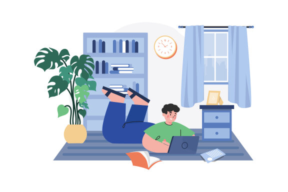 M575_Work from home Illustration Pack