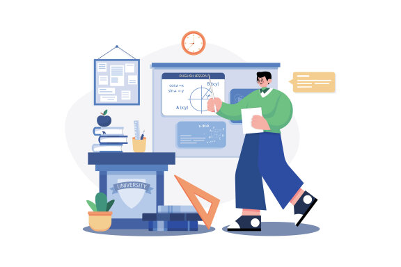 M571_Education Careers Illustration Pack